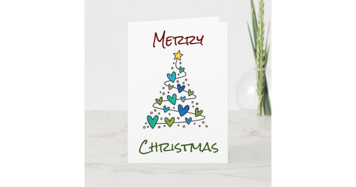 CHRISTMAS GREETINGS HAVE LOVE, FAMILY/FRIENDS! CARD | Zazzle