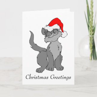 Christmas Greetings Holiday Card