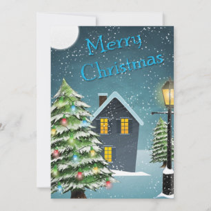 Christmas Greetings Holiday Card