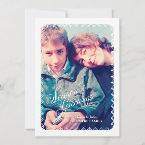Christmas Greetings Holiday Card
