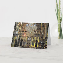 Christmas Greetings Interior of an Orthodox Church