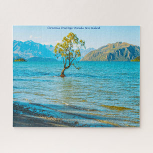 Christmas Greetings Lake Wanaka Jigsaw Puzzle