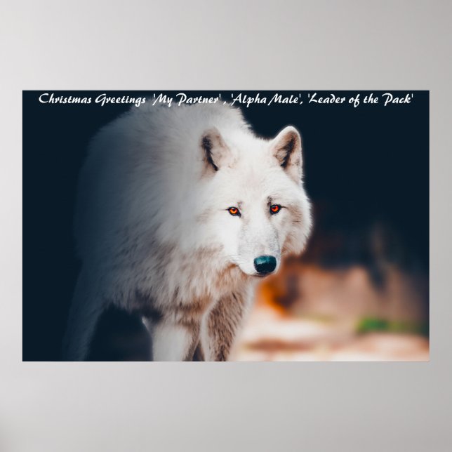 Christmas Greetings Leader of the Pack Poster (Front)