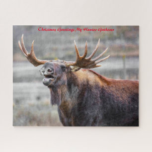Christmas Greetings My Hunter Gatherer Jigsaw Puzzle