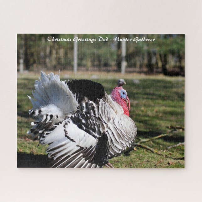 Christmas Greetings My Hunter Gatherer Jigsaw Puzzle (Horizontal)