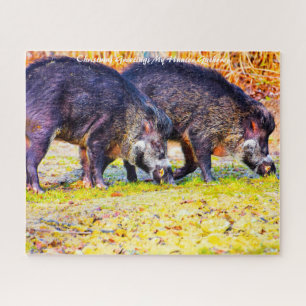 Christmas Greetings My Hunter Gatherer Jigsaw Puzzle