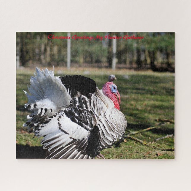Christmas Greetings My Hunter Gatherer Jigsaw Puzzle (Horizontal)