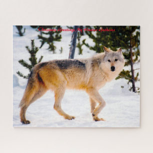Christmas Greetings My Hunter Gatherer Jigsaw Puzzle