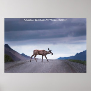 Christmas Greetings My Hunter Gatherer Poster
