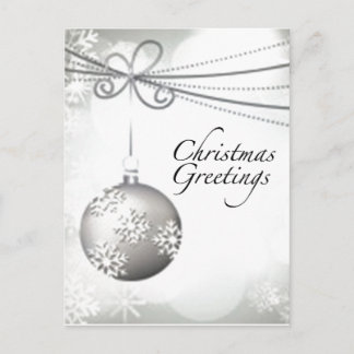 Christmas Greetings Postcard