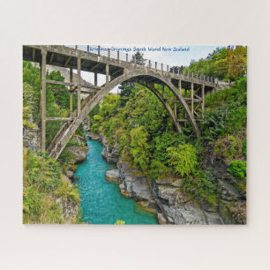Christmas Greetings South Island New Zealand Jigsaw Puzzle