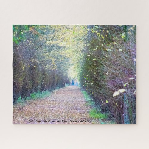 Christmas Greetings The Green Avenue Kilcullen Jigsaw Puzzle