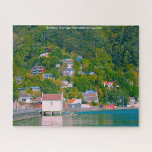 Christmas Greetings Wellington New Zealand Jigsaw Puzzle