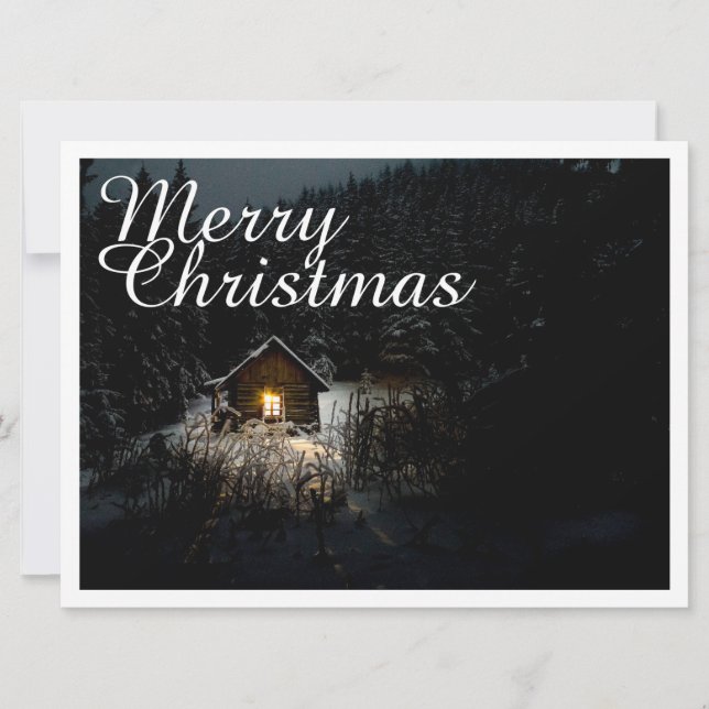 Christmas Greetings with Witch House (Front)