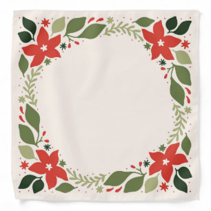 Christmas groovy Bandana Scarf Personalized Gift 