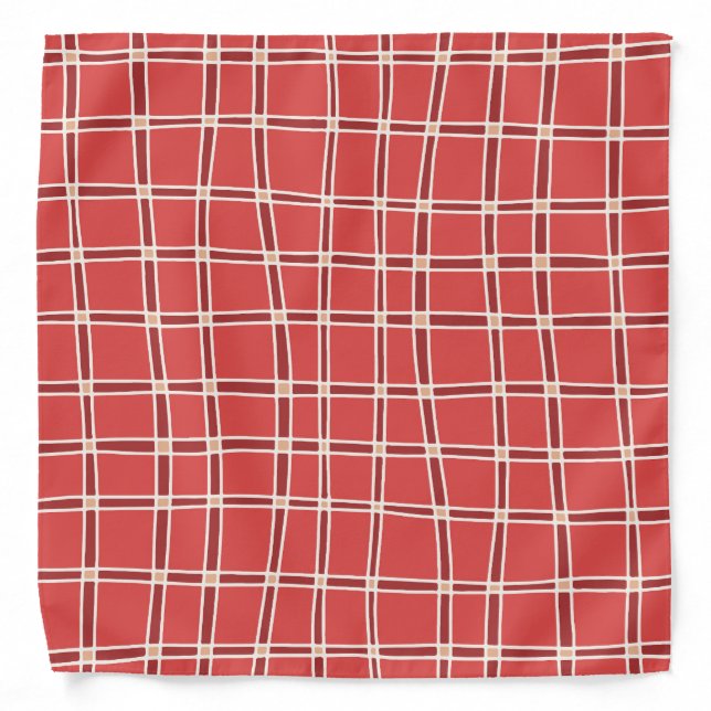 Christmas groovy Bandana Scarf Personalized Gift (Front)