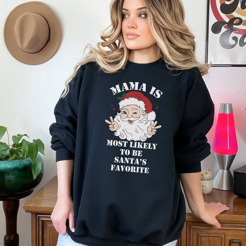 Christmas Group Most Likely To Custom Funny Santa Sweatshirt