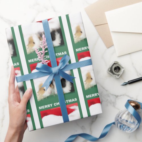 Christmas Guinea Pigs Wrapping Paper