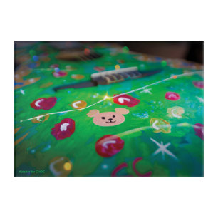 Christmas Guitar - Kids Art for CHOC