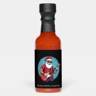 Christmas guitarist Rockmusic Christmas (1) Hot Sauces