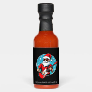 Christmas guitarist Rockmusic Christmas (3) Hot Sauces