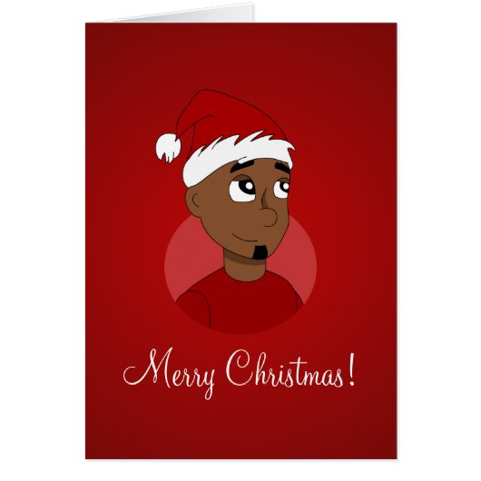 Christmas guy cartoon cards (Front)
