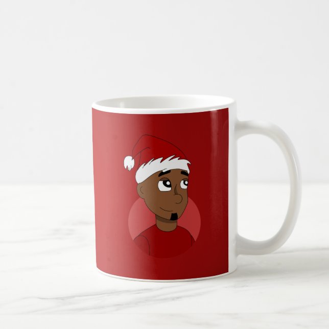 Christmas guy cartoon coffee mug (Right)