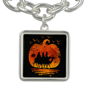 CHRISTMAS HALLOWEEN COSTUME PUMPKIN CHRISTMAS GIFT BRACELET