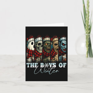 Christmas Halloween Creepmas Friends Horror Xmas C Card