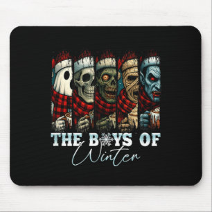 Christmas Halloween Creepmas Friends Horror Xmas C Mouse Pad