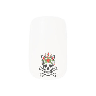 Christmas Halloween Minx Nail Art