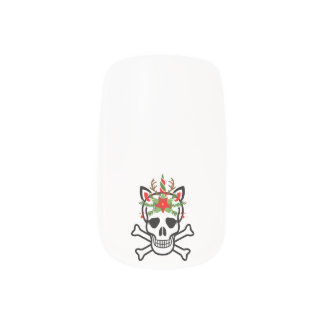 Christmas Halloween Minx Nail Art