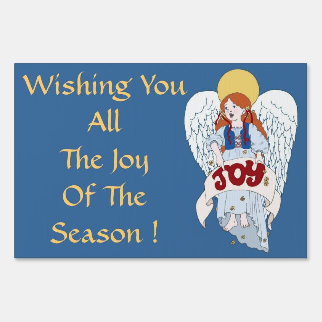 Christmas/Halloween Yard Sign (Front)