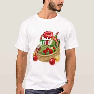 Christmas Hamper Gift Basket T-Shirt
