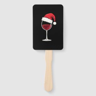 Christmas hand fan