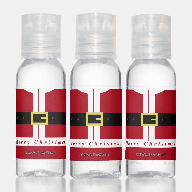 Christmas Hand Sanitizer Santa Claus (Set)