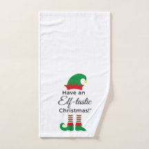 Christmas Hand Towel - Elf Tastic 3
