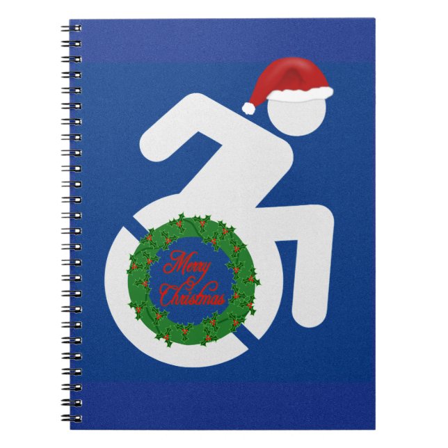 Christmas Handicapped Notebook (Front)