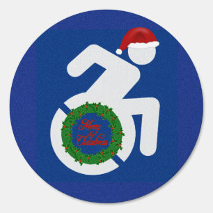 Christmas Handicapped Sign