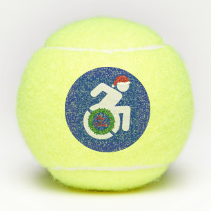 Christmas Handicapped Tennis Balls