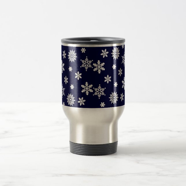 Christmas Hanukkah and holidays Travel Mug (Center)