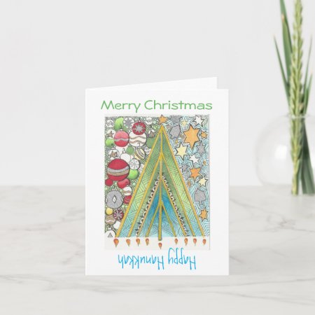 Christmas Hanukkah Card