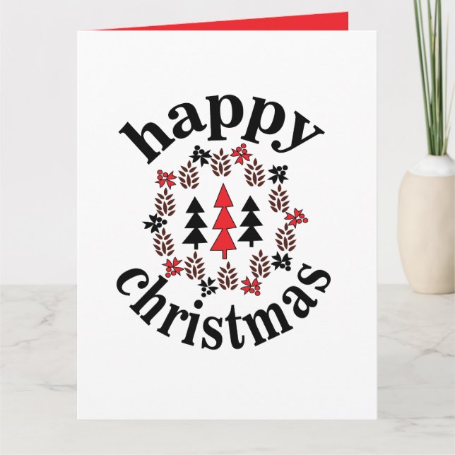 Christmas Happy Christmas  Card (Front)