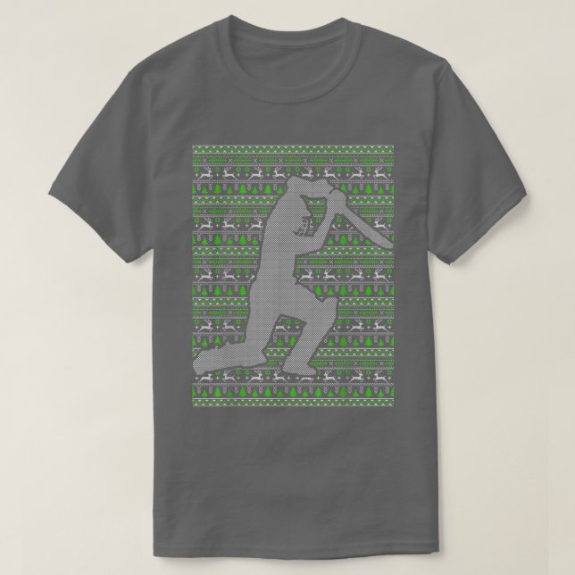 Christmas Happy Holidays CRICKET gift Xmas season  T-Shirt (Design Front)