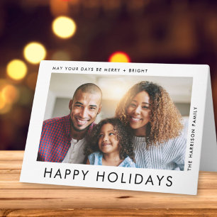 Christmas Happy Holidays Photo Card