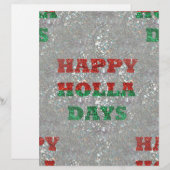 christmas happy holla days (Front/Back)