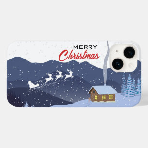 Christmas   Happy new year   Santa gift Case-Mate iPhone 14 Case