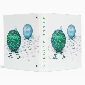 Christmas Happy Nollaig 3 Ring Binder