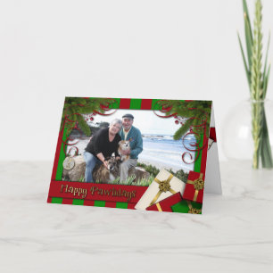 Christmas - Happy Pawlidays - Williams Photo 3 Holiday Card