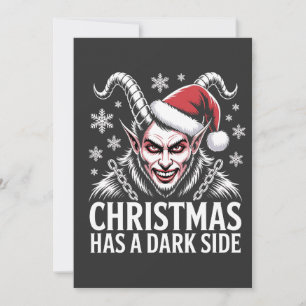 Christmas Has a Dark Side Invitation